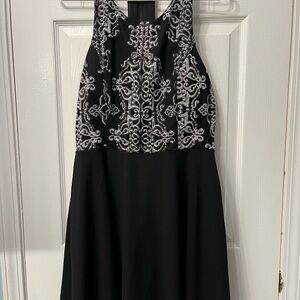 Black and White Dress